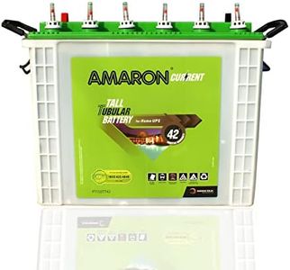 Amaron 150TT42 150Ah Tall Tubular Battery with 42*Month Warranty for Home Shop and Office