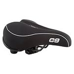 Sunlite, Cloud-9, Bicycle Suspension Comfort Saddle, Comfort Gel Mens, Tri-color Emerald