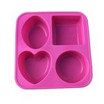 Inditradition Silicone Baking Pan Mould, Cupcake Mould (Assorted Colour)