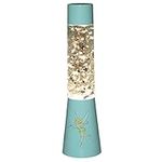 Paladone Disney Tinker Bell Glitter Flow Lamp Night, Bedroom Décor Mood Light, 35 cm, Blue Pantone