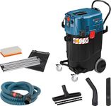 Bosch GAS 55 M AFC Heavy Duty Corded Electric Wet and Dry Vacuum Cleaner, 1,200W, 254 mbar, 55 Litre Tank, Automatic Filter Cleaning, 16.2 kg + Nozzle, Accessory, 1 Year Warranty