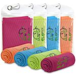 EleFit Cooling Gym Towels for Gym Workout, Running, Yoga, Hiking, Trekking, Walking, Camping, and Family Outdoor Adventures