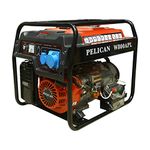 AK POWER SERVICE PELICAN- W800APL 7,000-Watt Powered Petrol Generator with Self Starter(Red with Black)