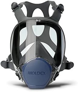 Moldex 900201 9000 Series Full Face Mask Body with Easy Lock Connectors, Size M