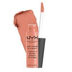 NYX Professional Makeup Soft Matte Lip Cream, Creamy and Matte Finish, Highly Pigmented Colour, Long Lasting, Vegan Formula, Shade: Cabo