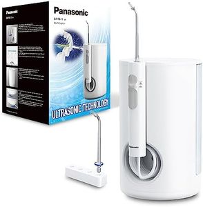 Panasonic - Personalcare EW1611W503 | Jet dentaire - Technologie ultrasonique 10 puissances réglables 1 canule Sans fil Réservoir de 600 ml Temps d'tulisation: 115 sec Blanc