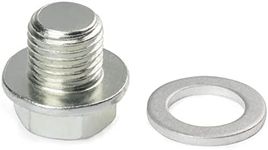 ZUDZUW Engine Oil Pan Drain Bolt Plug with Washer 90009-R70-A00 Compatible with Acura CL TL Honda Accord Civic
