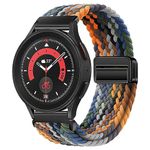 YYXIXI 20mm Watch Strap Compatible with Samsung Galaxy Watch 7 Band/Galaxy Watch 6 Strap 44mm 40mm /Galaxy Watch 5/Watch 5 Pro/Active 2 Band Magnetic Buckle Braided Belt