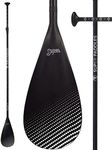 SUP Paddle - Carbon Fiber & Fiberglass Paddles - 3 Piece Adjustable Paddle Board Paddles w/Carbon Fiber or Fiberglass Performance Blades - Carbon, Fiberglass, or Aluminum Shaft Stand-Up Paddles