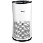 LEVOIT Air Purifiers for Home Bedroom 166㎡, CADR 400m³/h, with HEPA Filter, Air Cleaner for Allergen and Pollen, Pets, Dust with Smart Sensor, Auto Mode, 1-12 Hour Timers, LV-H133