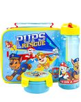 Paw Patrol Lunch Box Set for Kids | Insulated Food Bag, Bottle & Snack Pot | Chase, Rubble, Marshall, Skye | TV Show Merchandise Fun | Insulated Bag Keeps Food Fresh | Durable Material for Lunchtime