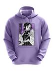 CRAZYMONK Demon Slayer Shinobu Kocho Unisex Anime Hoodie - Lilac, L