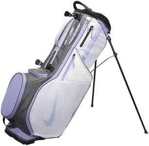 Nike Air Hybrid 2 Golf Carry Stand Bag (White/Iron Grey/Purple Pulse)