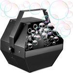 Portable Automatic Bubble Machine, Professional Automatic Bubble Maker with High Output for Club, Party, Dance, Wedding, Bar, Diwali, Holi, Birthday Party (Runs on Bubble Liquid only)