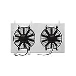 Mishimoto MMFS-3KGT-91 Aluminium Fan Shroud Kit Compatible With Mitsubishi 3000GT 1991-1999 Silver