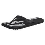 PUMA Unisex Epic Flip v2 Flip-Flop, Black-White, 12 UK