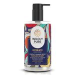 Wildly Pure Natural Conditioner for Dry & Frizzy Hair| Deep Conditioning & Smoothening| Natural Biolipid Complex for 72 Hours of Smoothening | 70% Frizz Reduction in One wash| Strenthinening & Repair for Damaged Hair| Men & Women| 300mL (Hydrate)