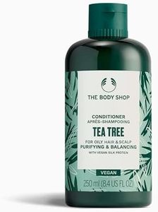 The Body Shop Tea Tree Purify Conditioner (1x 250ml), Conditioner for Oily Hair, Hydrating & Purifying with Tea Tree Oil, Vegan