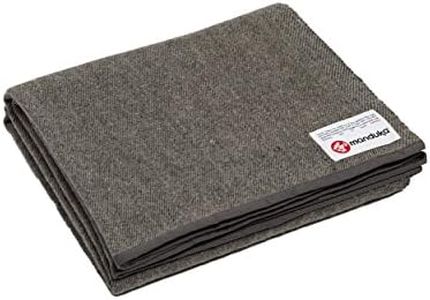 Manduka Recycled Wool Blanket, Sediment