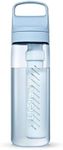 LifeStraw Go Series 2.0 Water Bottle with Filter, Icelandic Blue, 650 ml Capacity