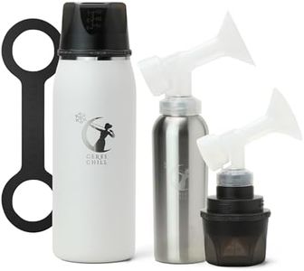 Ceres CHILL OG+ Breastmilk Chiller/Warmer – 12–38oz Portable Breast Milk Cooler, Two Chilling Options & More Capacity – Pump Compatible Container - Moonlighting