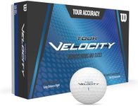 Wilson Sporting Goods Tour Velocity Accuracy 15-Ball Pack, White