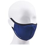 uvex Face Mask - Reusable & Washable - can be Disinfected - Ink Blue - L/XL (57-61 cm)