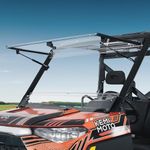 KEMIMOTO 2-IN-1 Flip Windshield Com