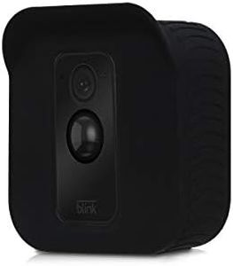 kwmobile Skin Compatible with Blink XT / XT2 - Silicone Security Camera Case Outdoor CCTV Protective Cover - Black