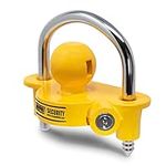 Maypole Universal Trailer Hitchlock for Standard 50 mm Couplings, Yellow