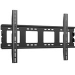 JXMTSPW TV Wall Mount Fixed for 50-120 Inch Heavy Curved Flat Screen TV Max VESA 900 x 600 mm Holds up to 125 kg Ultra Thin Heavy Monitor Wall Mount 75 80 85 90 100 Inch Universal TV Wall Mount