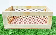 Woodcraft Original Jaali Design Caddy or Basket Ideal for Gift Packing,Home Decor and Storage