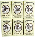 Barbero Alum Block 2.64 oz / 75 g Pack of 6