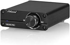 Nobsound Mini Dual TPA3116 Digital Power Amplifier HiFi Stereo Amp Audiophile-Grade 2.0 Channel 100W×2 with NE5532P Pre-Amp (Black)