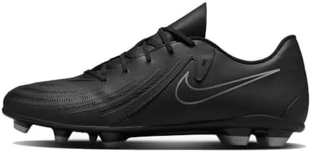Nike Homme Phantom Gx II Club FG/MG Football Soccer Shoe, Black/Black, 42 EU