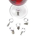 True Winery Pewter Wine Charms for 