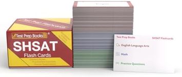 SHSAT Prep Study Cards 2024-2025 NYC: SHSAT Prep and Practice Test Questions for the New York City Specialized High School Assessment Test [Full Color Cards]