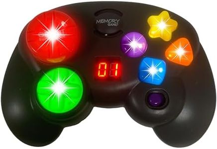 Skywin Light Up HandHled Memory Game Controller - Engaging Electronic Game for Kids Ages 4-8, Perfect Toy for Enhancing Memory Skills, Ideal for The Lite Brite and Perfection Game Lovers