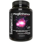 MagEnhance Magtein® Magnesium Complex Supplement Magnesium L-Threonate with Magnesium Glycinate and Taurate by Intelligent Labs, 90 Capsules