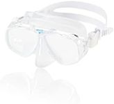 Speedo Unisex-Adult Swim Snorkel Dive Mask Anti-Fog with Nose Cover Adventure Series, M Clear, One Size