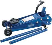 Draper 30612 Heavy Duty Garage Trolley Jack with Quick Lift Facility, 3 Ton , Blue