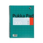 Pukka Pads 6 Pack of A4 Pad Metallic Jotta Notebook JM018-200 Pages Per Pad