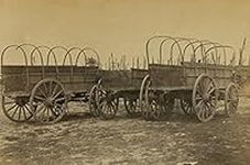 Three wagons, used for army supplie