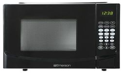 Emerson 0.9 CU. FT. 900 Watt, Touch Control, Black Microwave Oven, MW9255B