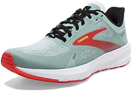 Brooks Women's Launch 9 Running Shoe, Blue Surf Black Cherry Tomato, 6.5 US Narrow