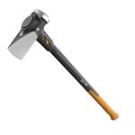 Fiskars 8 lb. Splitting Maul - 36" Shock-Absorbing, Comfort Grip Handle - Rust Resistant Forged Steel Blade - Wood Splitter Maul for Hardwood - Split Wood for Campfires - Bushcraft Gear