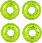 Labeda Millennium Gripper Green Roller Hockey Inline Wheels 59mm X-Soft 4 Pack