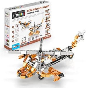 Engino Discovering Stem How Aircrafts Work Technology of Machines Building Block 139-Pieces Set