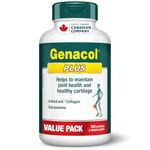 Genacol Plus – Glucosamine and Collagen Joint Supplement with Ultra-Hydrolyzed Collagen Peptides, Relieves Joint Pain in Hips, Shoulders, Ankles and Knees, Value Pack, 180 Capsules (60-Day Supply)