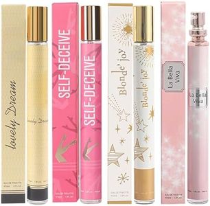 4 Pack Perfumes for Women Eau de Toilette,Travel Size Perfume Gifts,Gifts for Her,Natural Fruity Floral Fragrances Perfumes Spray,Long Lasting Eau De Parfum Cologne Body Spray for Women (4x35ml）